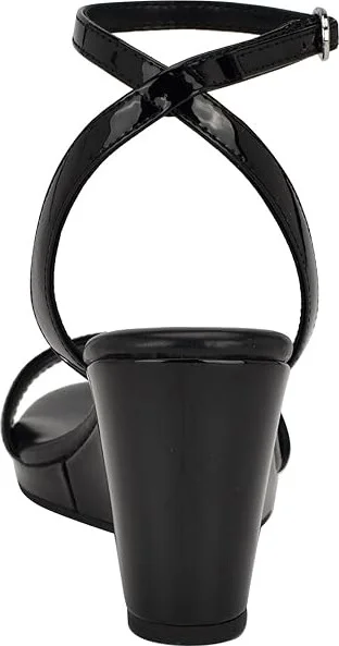 Calvin Klein Belliny Women's Sandals Black Patent : 9.5 M, Leather - Image 4