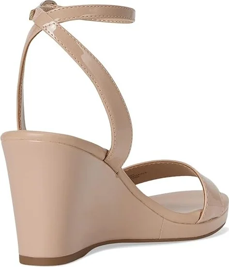 Calvin Klein Belliny Women's Sandals Light Natural Patent : 8.5 M, Leather - Image 4