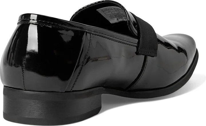 Calvin Klein Bernard Men's Shoes Black/Black/Patent PU : 7 M, Synthetic - Image 4