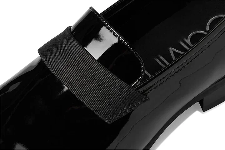 Calvin Klein Bernard Men's Shoes Black/Black/Patent PU : 7 M, Synthetic - Image 7