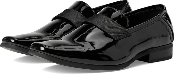 Calvin Klein Bernard Men's Shoes Black/Black/Patent PU : 7 M, Synthetic