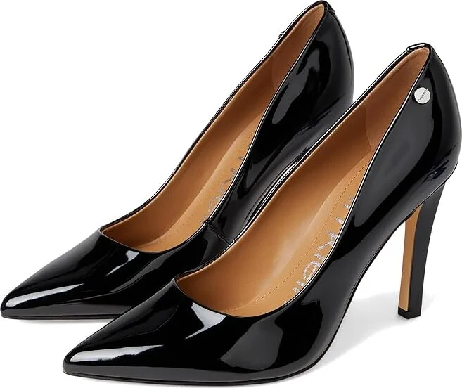 Calvin Klein Brady 2 Women's Shoes Black Patent : 6 M, Synthetic