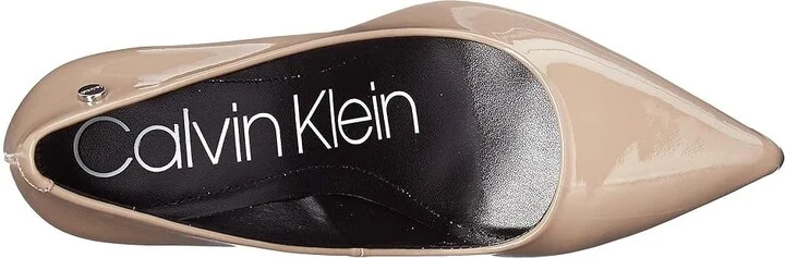 Calvin Klein Brady High Women's Heels Tobacco : 6 M, Leather - Image 2