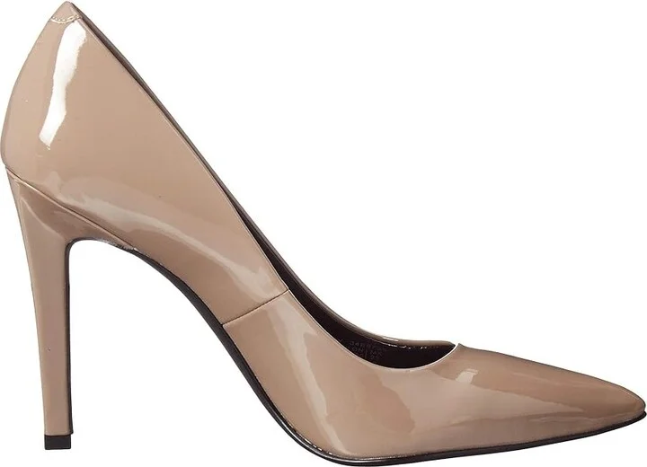 Calvin Klein Brady High Women's Heels Tobacco : 6 M, Leather - Image 7