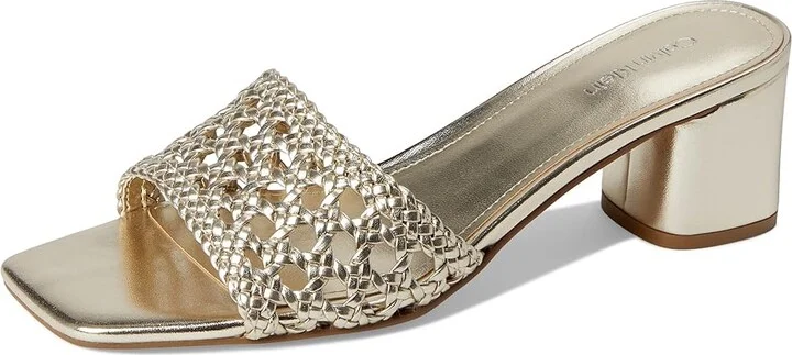 Calvin Klein Brianny Women's Sandals Gold : 6 M, Synthetic - Image 5
