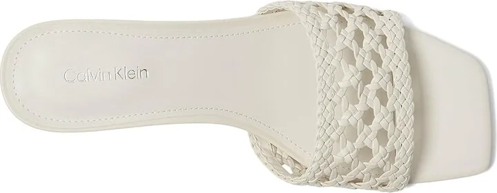 Calvin Klein Brianny Women's Sandals Ivory : 7.5 M, Synthetic - Image 2
