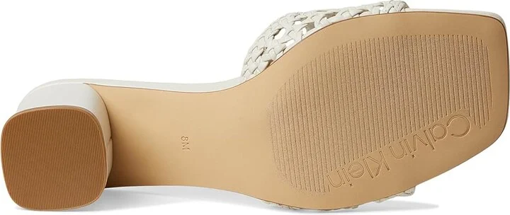 Calvin Klein Brianny Women's Sandals Ivory : 7.5 M, Synthetic - Image 3