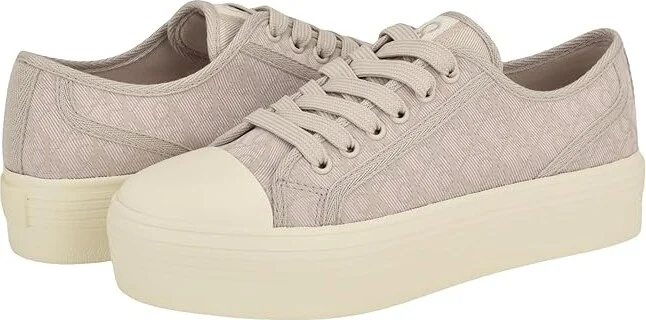 Calvin Klein Brinle Women's Shoes Light Grey/White : 5 M