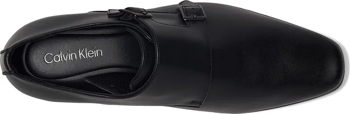 Calvin Klein Brinta Men's Lace Up Wing Tip Shoes Black : 7.5 M, Leather - Image 2