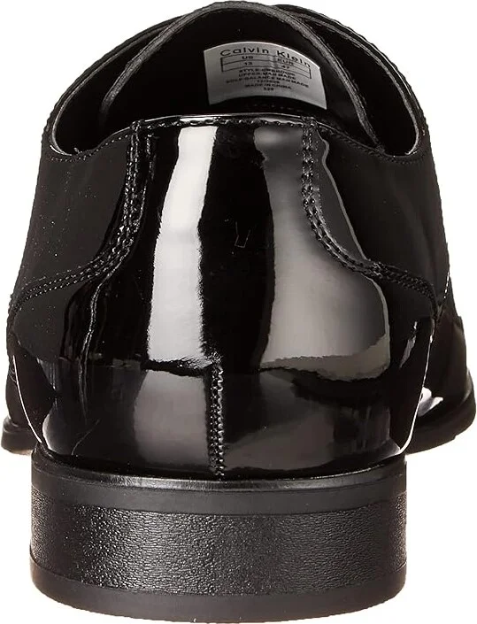 Calvin Klein Brodie Men's Lace up casual Shoes Black/Patent Pu : 7 M, Patent Leather - Image 6