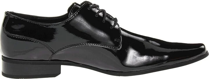 Calvin Klein Brodie Men's Lace up casual Shoes Black/Patent Pu : 7 M, Patent Leather - Image 7