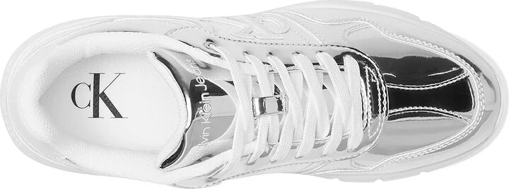 Calvin Klein Caius Women's Shoes Silver : 7.5 M, Synthetic - Image 2