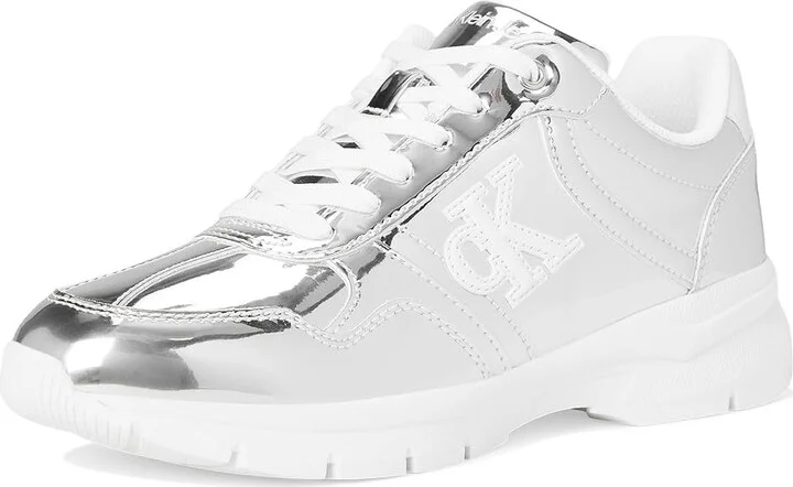 Calvin Klein Caius Women's Shoes Silver : 7.5 M, Synthetic - Image 5