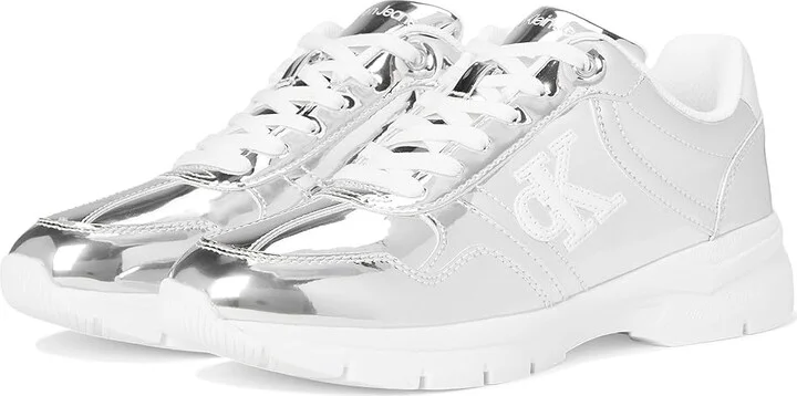 Calvin Klein Caius Women's Shoes Silver : 7.5 M, Synthetic