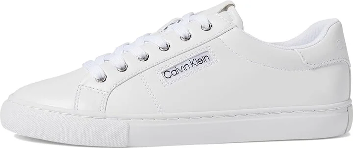 Calvin Klein Caly Women's Shoes White : 9 M, Leather/Rubber - Image 6