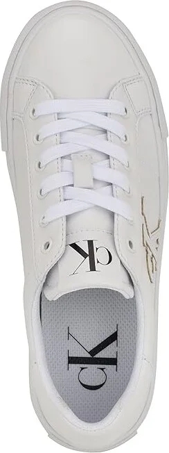 Calvin Klein Calysse Women's Shoes White : 9.5 M, Leather - Image 2