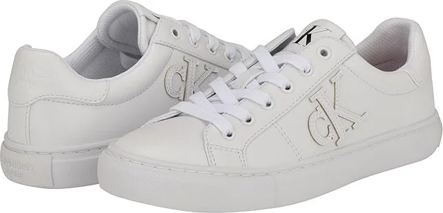Calvin Klein Calysse Women's Shoes White : 9.5 M, Leather