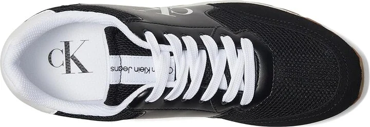 Calvin Klein Camina Women's Shoes Black/White : 9 M, Leather - Image 2