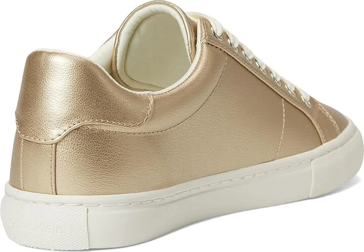 Calvin Klein Camzy Women's Shoes Gold Metallic : 8.5 M, Faux Leather - Image 4