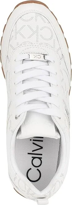 Calvin Klein Carlla Women's Shoes White Logo : 9.5 M, Synthetic - Image 2