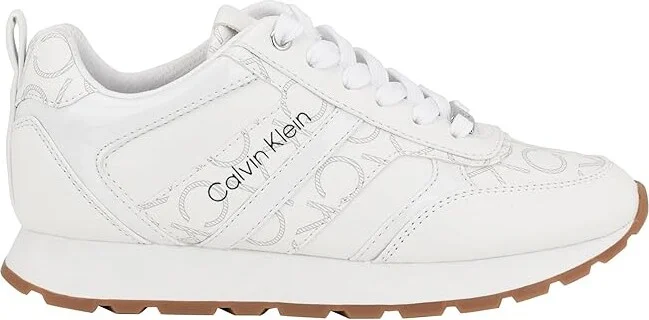 Calvin Klein Carlla Women's Shoes White Logo : 9.5 M, Synthetic - Image 5