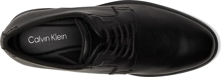 Calvin Klein Click Men's Lace Up Wing Tip Shoes Black : 13 M, Leather - Image 2