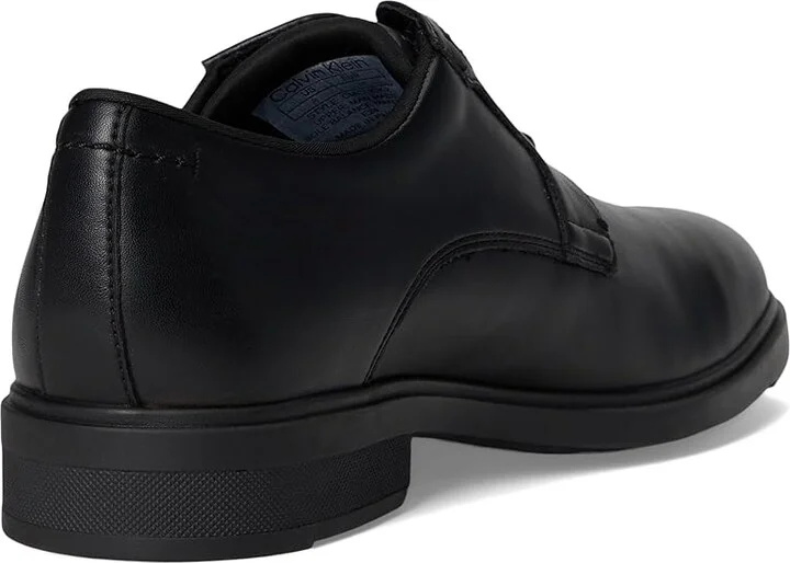 Calvin Klein Click Men's Lace Up Wing Tip Shoes Black : 13 M, Leather - Image 4