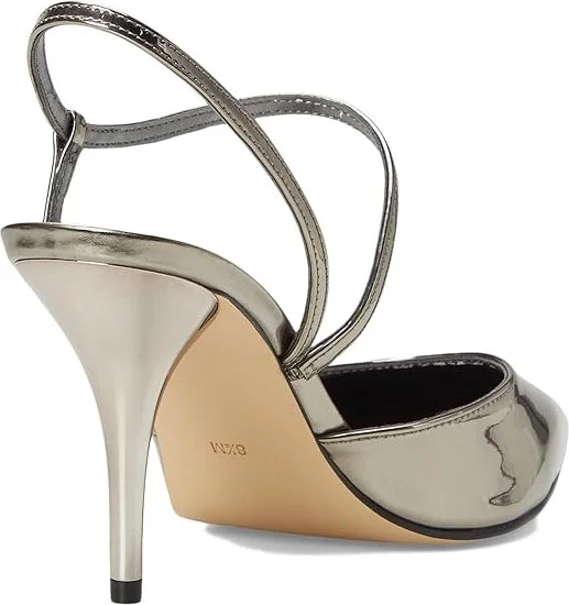 Calvin Klein Cordera Women's Shoes Pewter Mirror Metallic : 7.5 M, Synthetic - Image 4
