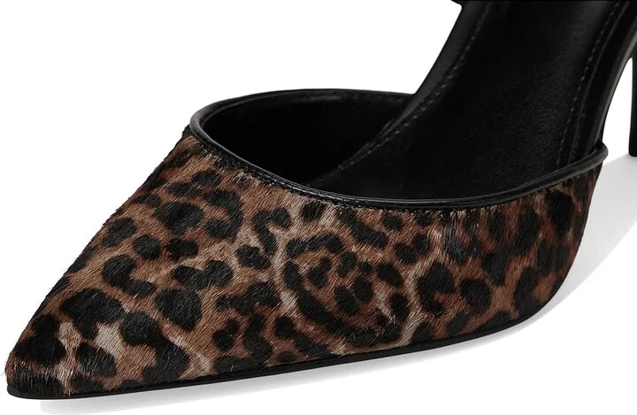 Calvin Klein Corderaly Women's Shoes Dark Natural Leopard : 8 M, Faux Leather - Image 7