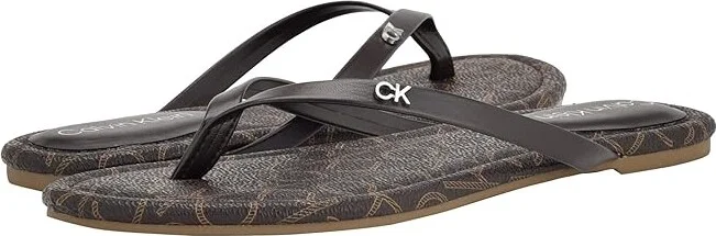 Calvin Klein Cruzy Women's Shoes Espresso Logo : 5.5 M, Synthetic