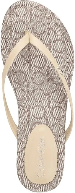 Calvin Klein Cruzy Women's Shoes Taupe Logo : 5.5 M, Synthetic - Image 2