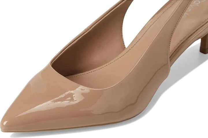 Calvin Klein Dainty Women's Shoes Light Natural Patent 1 : 5 M, Leather - Image 7