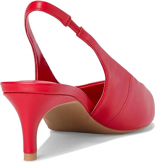 Calvin Klein Dainty Women's Shoes Red Leather : 6 M, Faux Leather - Image 4
