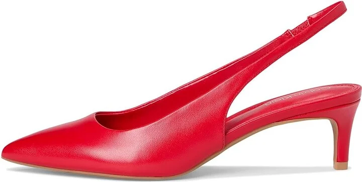 Calvin Klein Dainty Women's Shoes Red Leather : 6 M, Faux Leather - Image 6