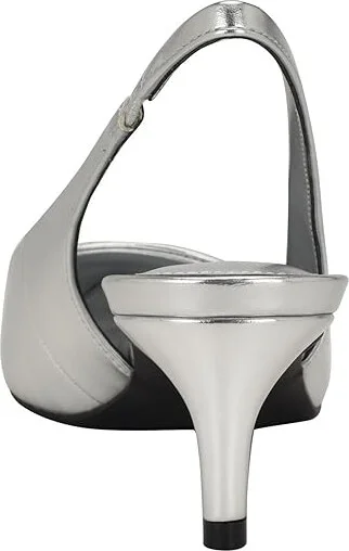 Calvin Klein Dainty Women's Shoes Silver : 7.5 M, Leather - Image 4