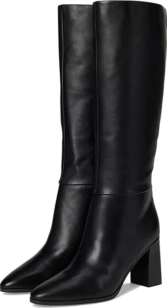 Calvin Klein Dawna Women's Boots Black Leather : 6.5 M
