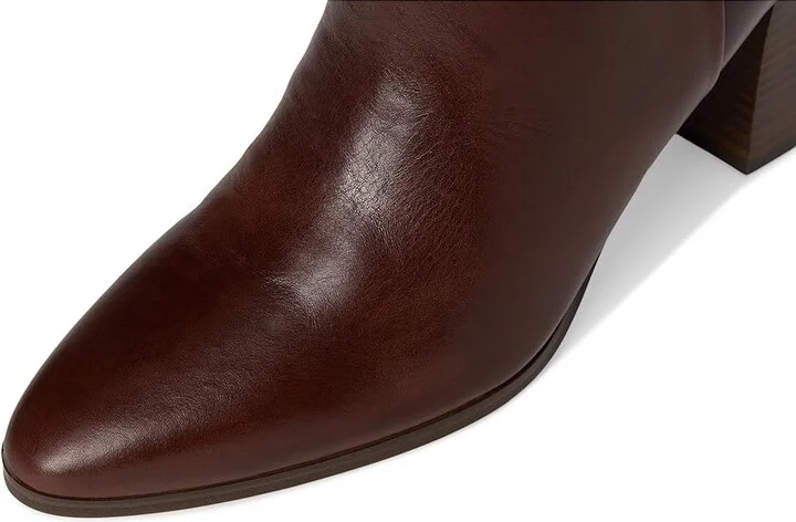 Calvin Klein Dawna Women's Boots Dark Brown Leather : 10 M - Image 2