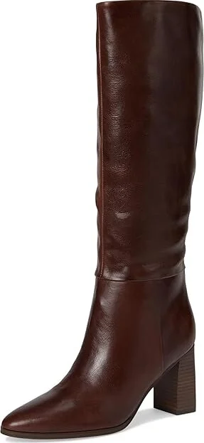 Calvin Klein Dawna Women's Boots Dark Brown Leather : 10 M - Image 5