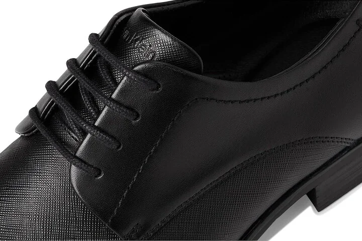 Calvin Klein Dearl Men's Lace Up Wing Tip Shoes Black Leather : 9 M - Image 7