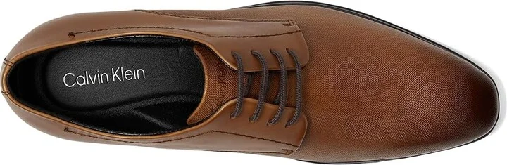 Calvin Klein Dearl Men's Lace Up Wing Tip Shoes Medium Brown Leather : 11 M - Image 2