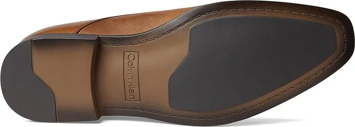 Calvin Klein Dearl Men's Lace Up Wing Tip Shoes Medium Brown Leather : 11 M - Image 3