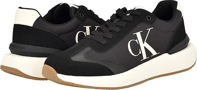 Calvin Klein Dilbur Men's Shoes Black/Ivory : 10 M, Synthetic