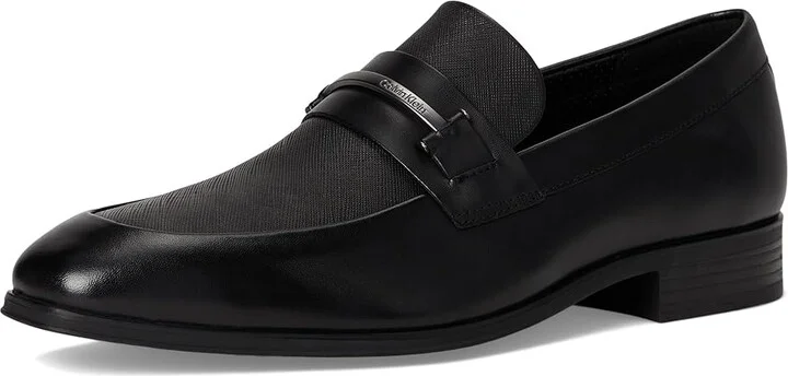 Calvin Klein Dillie Men's Lace Up Wing Tip Shoes Black Leather : 8.5 M - Image 5