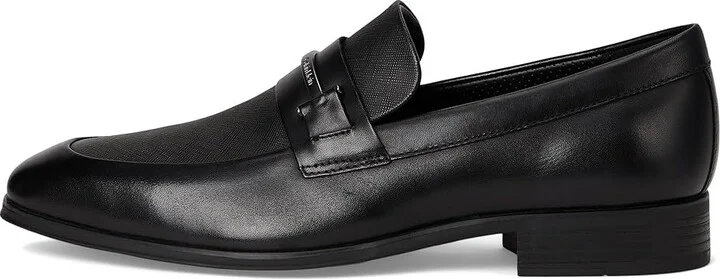 Calvin Klein Dillie Men's Lace Up Wing Tip Shoes Black Leather : 8.5 M - Image 6