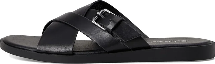 Calvin Klein Elon Men's Sandals Black : 13 M, Leather - Image 6