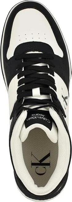 Calvin Klein Fabi Men's Lace-up Boots Black/White : 11.5 M, Leather/Rubber - Image 2