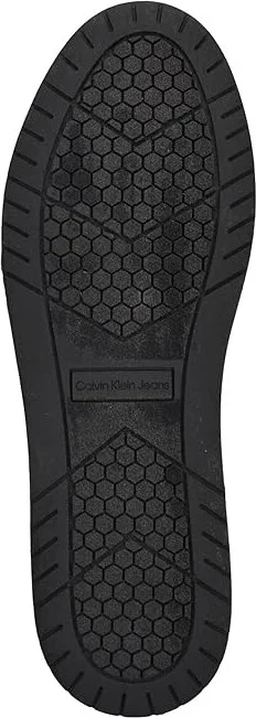 Calvin Klein Fabi Men's Lace-up Boots Black/White : 11.5 M, Leather/Rubber - Image 3