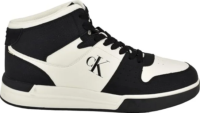 Calvin Klein Fabi Men's Lace-up Boots Black/White : 11.5 M, Leather/Rubber - Image 5