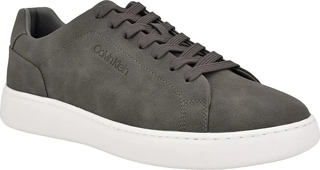 Calvin Klein Falconi Men's Shoes Dark Grey : 7.5 M, Leather - Image 5