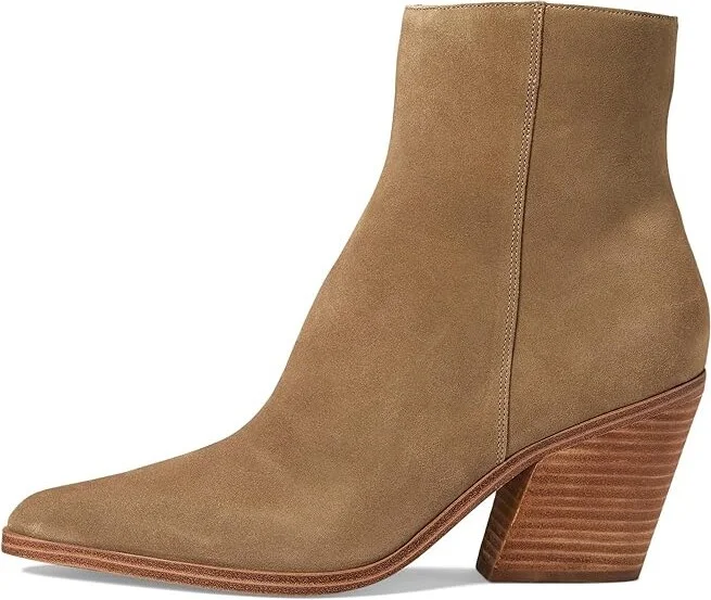 Calvin Klein Fallone Women's Boots Light Natural Suede : 6 M, Rubber/Suede - Image 5